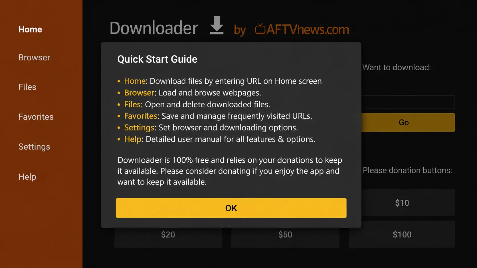 Type IPTV Smarters Pro Downloader code on Firestick